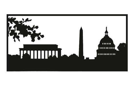 washington dc skyline silhouette clipart 10 free Cliparts | Download images on Clipground 2024