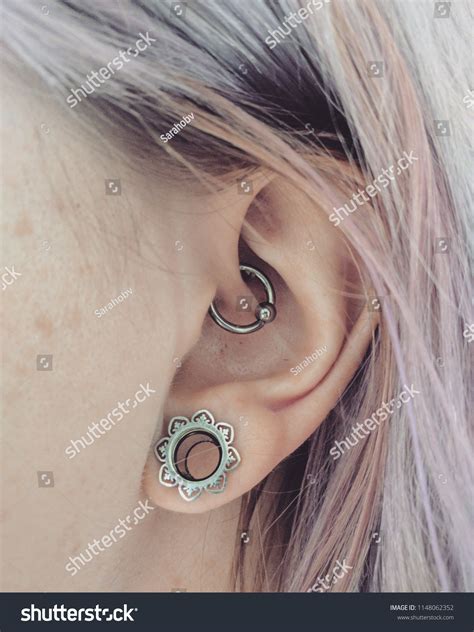 28 Daith Piercing Images, Stock Photos & Vectors | Shutterstock