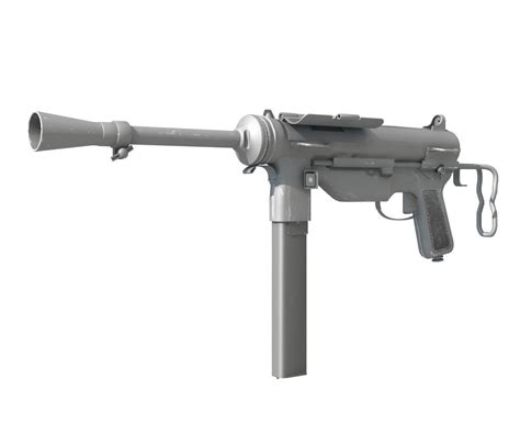 M3A1 Grease Gun 3D model | CGTrader