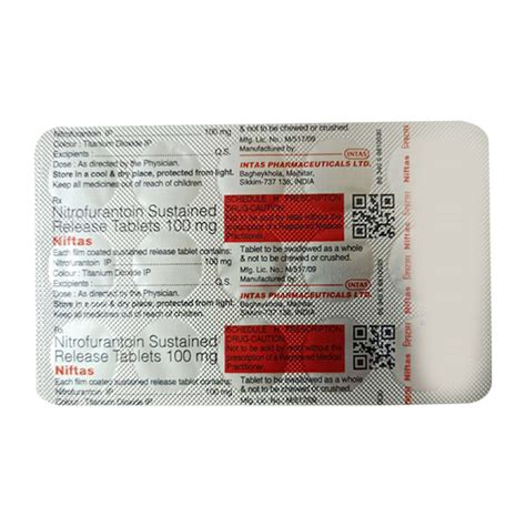 NIFTAS Tablet 14's : Price, Uses, Side Effects | Netmeds