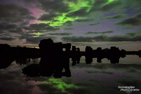 Lake Myvatn Aurora | Northern Lights | Iceland | Europe | Synnatschke ...