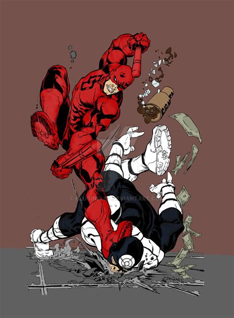 Daredevil vs Bullseye by Plugin848y on DeviantArt