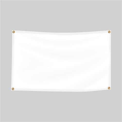 Vinyl Banner, Blank Banner, PVC Flex, 11 oz, Hemmed Edges with Grommets ...