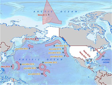 Continental Shelf Map | World Map 07