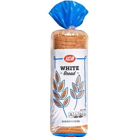 IGA Bread White | White & Sourdough Bread | Hames Corporation