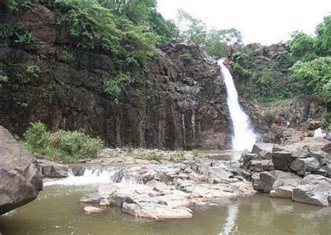 Ninai Mata Temple Waterfall in Sagai Village Near Dediapada Narmada Gujarat India