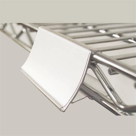 Clip-on Label Holders for Wire Shelving | PARRS