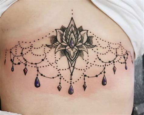 30+ Sternum & Underboob Tattoo Ideas and Trending Designs in 2021 - 100 Tattoos