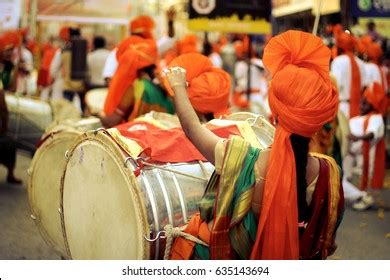 Music Dhol Tasha Stock Photo 635143694 | Shutterstock