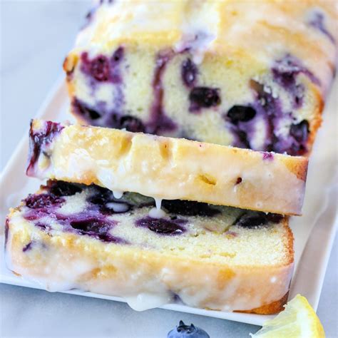 Lemon Blueberry Bread - Glorious Treats