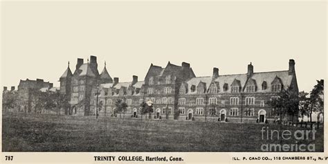 Trinity College Hartford Photograph by Christopher Edmunds