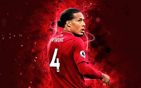 Download Dutch Liverpool F.C. Soccer Virgil Van Dijk Sports HD Wallpaper