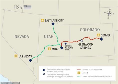 Rocky Mountaineer launches first U.S train journey and the carriages will have glass domes ...