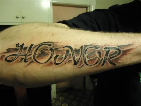 Honor #tattoo