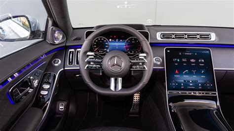 Mercedes-Benz S 350 d AMG Line Wallpaper 4K, Interior, Cockpit, 2021