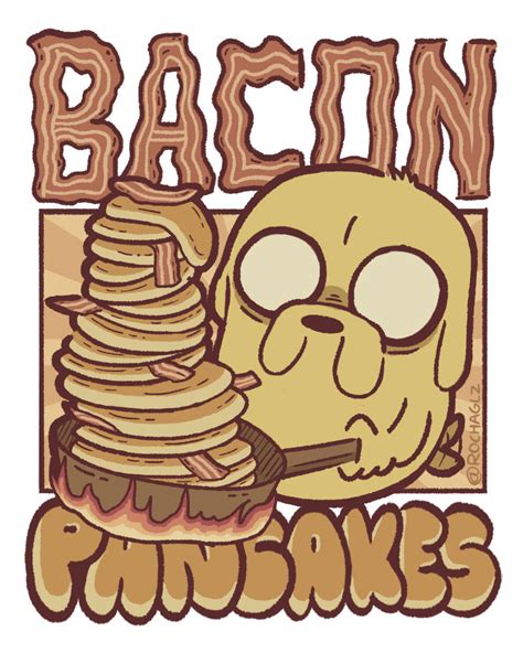 Bacon pancakes by RochaGLZ on DeviantArt