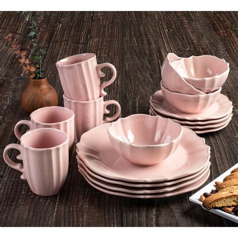 Dossett 16 Piece Dinnerware Set, Service for 4 & Reviews | Birch Lane