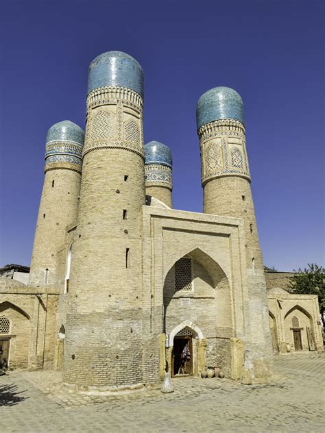 Chor Minor madrasa in Bukhara, Uzbekistan : ArchitecturalRevival