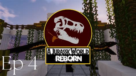 Jurassic World: Reborn- Minecraft Modded Survival Ep.4- DINOSAUR EGGS!!! (Rexxit Modpack) - YouTube