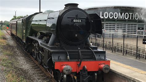 The world famous Flying Scotsman is now on display at the Locomotion in ...