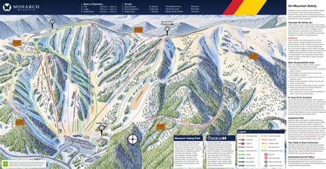 Monarch Mountain Trail Map | OnTheSnow