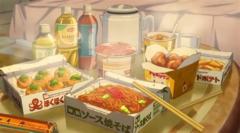 Anime Aesthetic Food in Animes