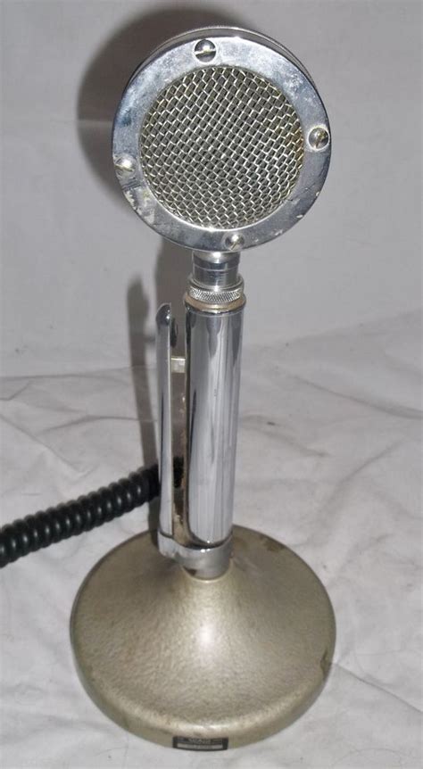 vintage Astatic cb microphone standing lollipop style Model #TUG8 col…