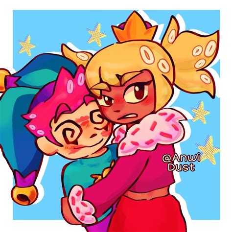 Mandy x Chester Brawl Stars | Dibujos, Dibujos kawaii, Dibujos sensuales