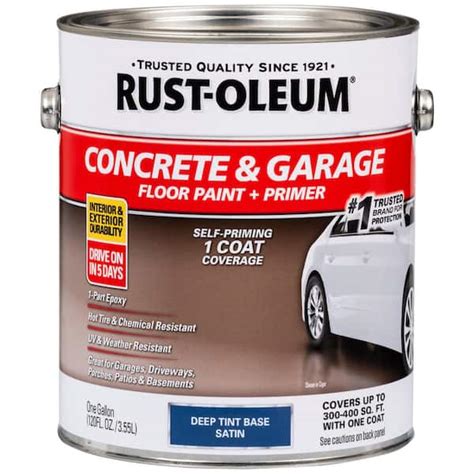 Rust-Oleum Gloss Clear Concrete And Garage Floor Finish Topcoat 320202 ...