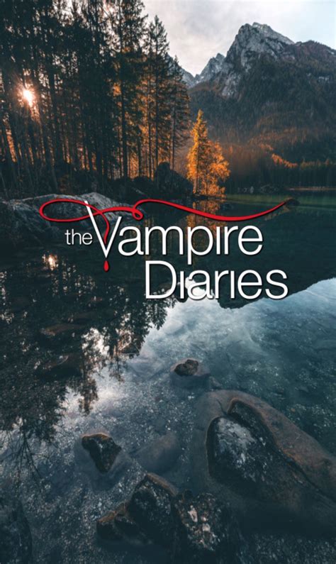 Vampire Diaries Logo Wallpaper