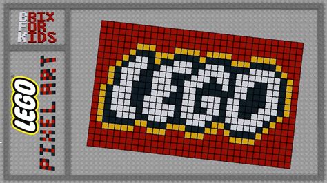 Digital LEGO Pixel Art - LEGO Logo - 640 pcs. - YouTube