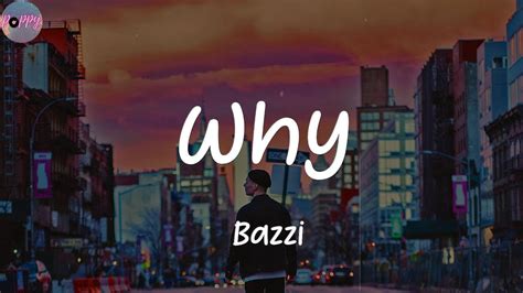 Why - Bazzi (Lyrics) - YouTube