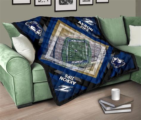 Pro Akron Zips Stadium Quilt For Fan | Akron zips, Akron, Zip