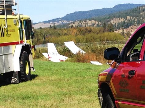 Cessna plane crashes at Kelowna Airport | Globalnews.ca