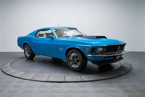 Rare and Beautiful Grabber Blue 1970 Mustang Boss 429 for Sale