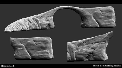 Rock Sculpting Practice — polycount