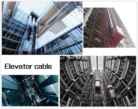 Flexible Elevator Travel Flat Cable Lift Controlling Wires For Power ...