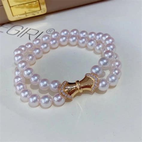 Diamond & Akoya pearl Bracelet – ANNIE CASE FINE JEWELRY