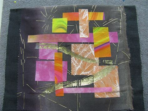 Filament Textile Art: Collage Textile Challenge