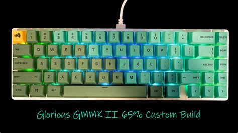 Glorious GMMK 2 Custom Build | GMMK II | Keyboard Mod | Glorious Panda ...