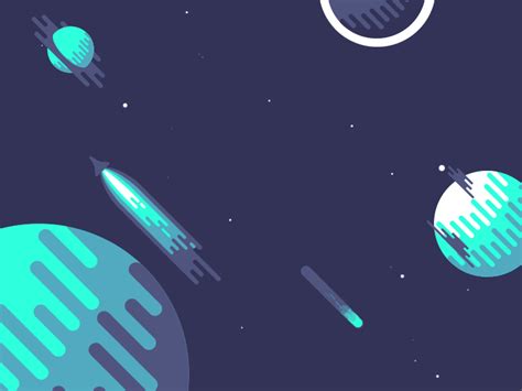 Space @ 45° - Night by Seth Eckert on Dribbble