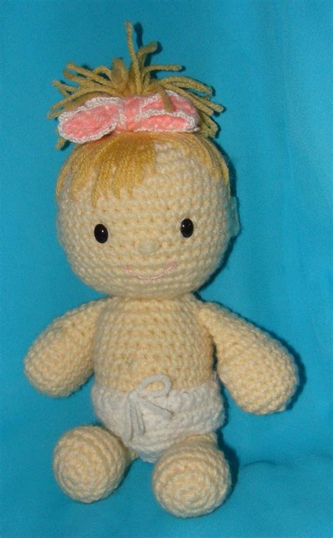 Amigurumi baby doll, sitting by Dragonlady92768 Pastel Dress, Pretty Quilt, Crochet Accessories ...