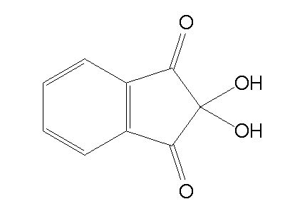 Ninhydrin - 485-47-2, C9H6O4, density, melting point, boiling point, structural formula, synthesis