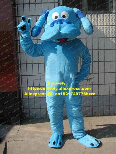 Lovely Dog Blue's Clues Mascot Costume Mascotte Doggie Pup Puppy Adult ...