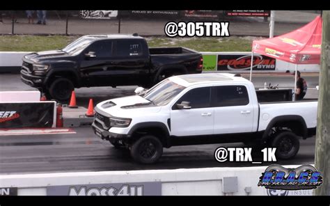 VIDEO: Hellcat Powered Ram TRX Boost Only 1/4 Mile World Record! – TorqueTube