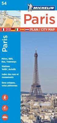 Michelin Paris Street Map + Index Map 54 by Michelin, Other Format | Barnes & Noble®
