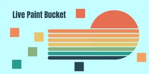 How to Use Live Paint Bucket Tool in Adobe Illustrator