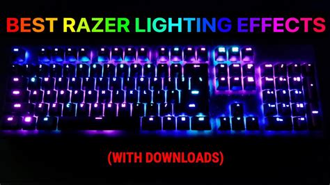 Best Razer Keyboard Lighting Effects/Profiles (With Downloads) - YouTube