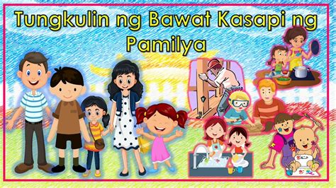 Mga Tungkulin Ng Bawat Kasapi Ng Pamilya | Images and Photos finder