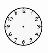 Free Printable Clock Coloring Pages For Kids  Blank clock Face sketch template